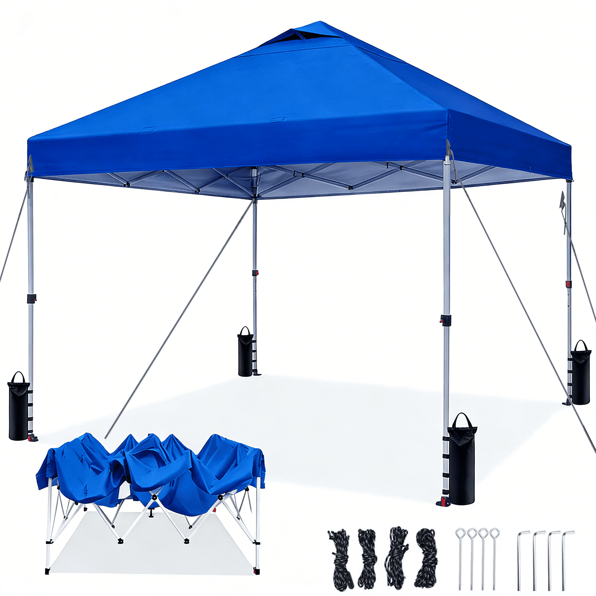 Coleman Light and Fast 10 x 10 Feet Instant Sun Shelter, White