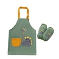thumbnail image 1 of Delantal de bebé impermeable ropa de trabajo de pintura para niños y niñas ropa de pintura antiincrustante delantal de niñas, 1 of 1