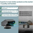 thumbnail image 3 of EuKer 6" Round Chimney Cap, Stainless Steel Roof Rain Chimney Cover for Vent, Black, 3 of 7
