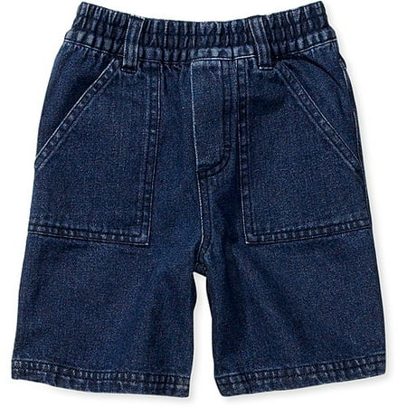Garanimals - Little Boys' Denim Elastic-Waist Surplus Shorts