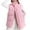 Pink, variant on Christmas Clearance! ZVNAΖH Puffer Vest for Women Zip Up Puffer Vest Stand Collar Sleeveless Padded Jacket Coat Winter Warm Vest with Pockets