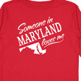 thumbnail image 4 of Inktastic Someone in Maryland Loves Me Boys or Girls Long Sleeve Toddler T-Shirt, 4 of 5