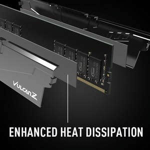 TEAMGROUP T-Force Vulcan Z DDR4 32GB Kit (2x16GB) 3600MHz (PC4