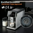 thumbnail image 4 of Garvee 6-IN-1 Automatic Coffee Maker with Grinder, Slim Espresso Maker for Home, Silver, New, 4 of 8