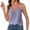 Light Blue, variant on YuXingFu Summer Tops For Women Work V-Neck Pleated Ruffle Accent Sleeveless for Boho Fashion Shirts White S