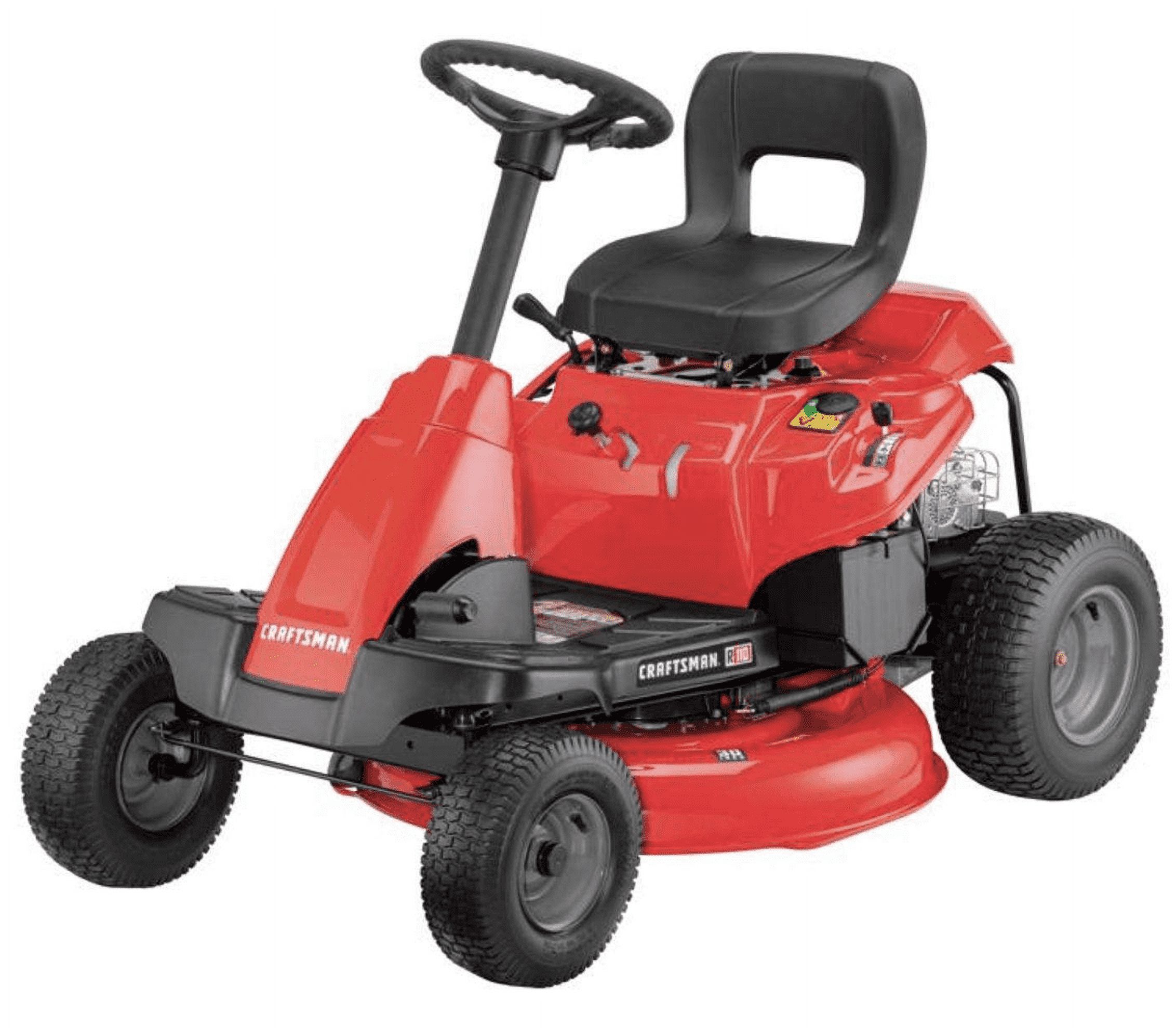 Open Box CRAFTSMAN R110 | 30-in Riding Lawn Mower | 10.5-HP Briggs and Stratton Engine | 344cc