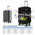 thumbnail image 6 of Lsque Mario Printed Luggage Cover, Travel Luggage Protector,Scratch and Dirt Resistant, Fits 18-32 Inch Luggage - X-Large, 6 of 9