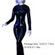 thumbnail image 3 of Ropa de muñeca Bewildely traje con cremallera de piel sintética para figuras de acción 12, 3 of 6