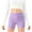 Purple, variant on ZQUUVOU Kids High Waist Bike Shorts Slimming Spring Summer Activewear Shorts with Pocket Yoga Shorts for Boys Girls Yellow