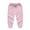 Pink, variant on Hpgjzj Unisex Kids Solid Cotton Elastic Waist Winter Pants Toddler Baby Bottoms Solid Color Active Sweatpants 2024