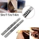 thumbnail image 3 of Drawer Runner Rail Replacement Silver Slide Attachment Bearing Furniture, 3 of 5