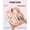 Pink, variant on Warm Beige Large Hair Tool Organizer Travel Makeup Bag