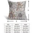 thumbnail image 4 of Brythos 2Pcs Throw Pillow Covers,Fresh Double-Sided Sunflower Pattern Pillow Covers,Versatile Decoration for Multiple Scenes Couch Pillow Covers,Style2,18"X18", 4 of 6