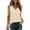 Blue, variant on Rutainlusire Tank Top for Women Under $5 Summer Women Solid Color Round Neck Sleeveless Casual Tee Tank