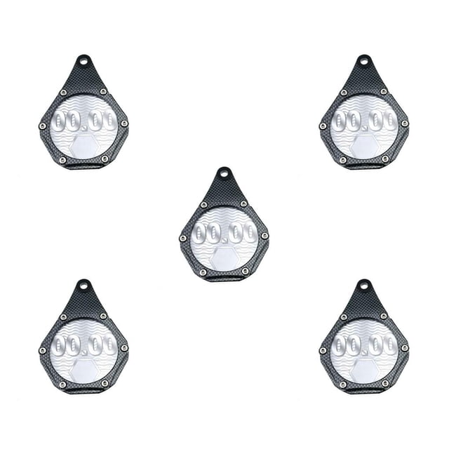 Disco de impuestos para motocicleta Riwesomey soporte de placa Multicolor de aluminio CBP023929