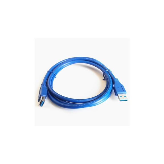 1.5 Meters USB3.0 A-Male to A-Female Extension Cable Blue Color usb 3.0 cable of high speed copper AM-AF extend data cable