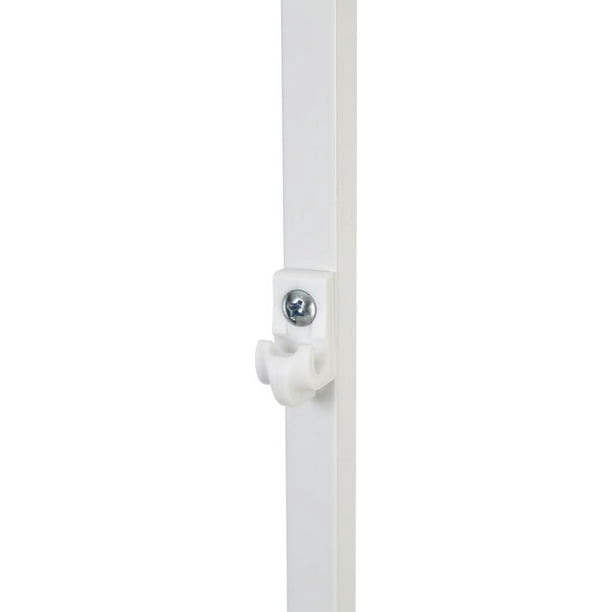 Closetmaid 1009 Shelf Support Pole, 86" X 1/4" X 1/4" White, Steel