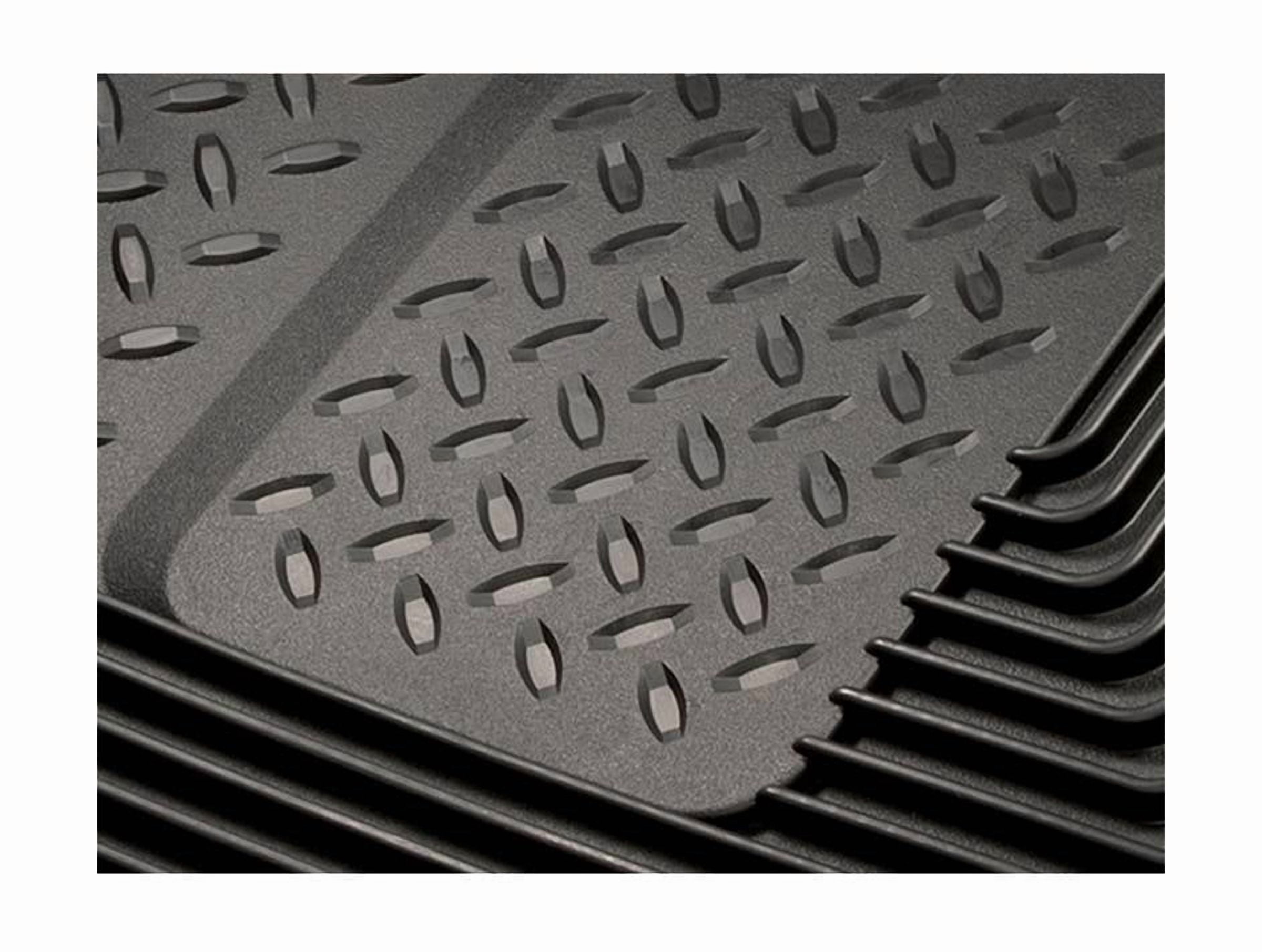 Husky Liners 51051 All-Weather Front Floor Liners 2 Pc Fits Many 1980-2014 Buick, Chevy, Chrysler, Dodge, Ford, Honda Black