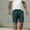 c01Green, variant on Mens Shorts 7" Quick Dry Hiking Lightweight Comfy Elastic Waistband Drawstring Big and Tall Running Shorts with Pockets Black S