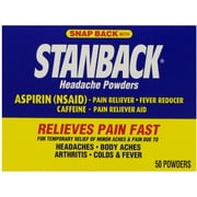 Stanback Headache Powders 50 Each (Pack of 3)