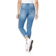 thumbnail image 2 of WallFlower Women's Flirty Curvy Skinny High-Rise Insta Stretch Juniors Jeans (Standard and Plus), 2 of 5
