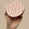 thumbnail image 2 of Silicone Pet Grooming Deshedding Tool for Cats and Dogs Soft Massage Hair Removal Brush Reduces Shedding Effective Undercoat Rake Long and Short Hair, 2 of 3