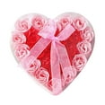 thumbnail image 2 of Hauiodp 24Pcs Heart Scented Bath Body Rose Flower Soap Wedding Decoration Gift, 2 of 2