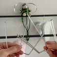 thumbnail image 7 of Stainless Steel U-Shaped Shoe Drying Rack – Windproof Hanging Hook for Outdoor/Indoor Shoe & Slipper Drying, Multipurpose Stackable Drying Rack 2pc/3pc, 7 of 7