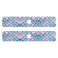 thumbnail image 7 of Yayeee Faucet Mat for Kitchen Sink 30" Diatomite Long Splash Guard Pad, Purple Art Pattern, 2 Pack, 7 of 7