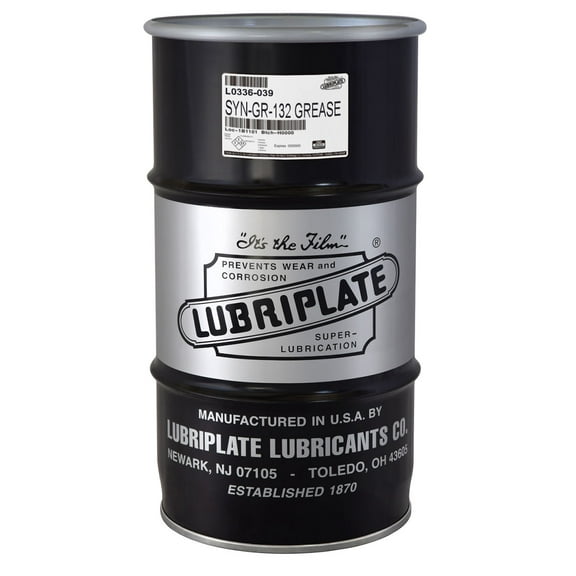 Lubriplate SYN GR-132, L0336-039, Synthetic Lithium Base Type Grease, 115 LB Keg Drum