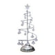 thumbnail image 2 of Luces de árbol de Navidad de cristal - Lámpara de mesa LED con cable de cobre, accionada por batería, luz cálida dorada de 10x20 cm para decoración del hogar, 2 of 3