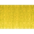thumbnail image 1 of Ahgly Company Machine Washable Indoor Rectangle Abstract Yellow Modern Area Rugs, 7' x 10', 1 of 4