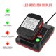 thumbnail image 3 of ADVTRONICS 2 Packs 18V Lithium PC18BLX Battery and PCXMVC Charger Compatible with Porter Cable 18V Battery PC18B PC18B-2 PC18BL PC18BLX PC18BLEX, 3 of 6