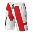 thumbnail image 4 of Fuzoiu HOHOHO Christmas Print Men's Beach Shorts,Men's Swim Trunks,Quick Dry Board Shorts with Pockets,Men's Bathing Suits for Surfing, Running, and Casual Wear-3X-Large, 4 of 6