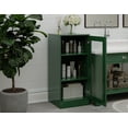 thumbnail image 3 of 100% Solid Wood 16.5" Bathroom Cabinet with Frosted Glass Door, 3 of 5
