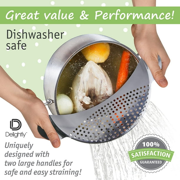 Large online pasta strainer