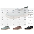 thumbnail image 3 of Shrysg Women's Breathable Mesh Slip On Walking Shoes Soft Sole Non Slip Casual Loafer Flats Comfortable Lightweight Sneakers for Daily Wear Green, 3 of 6