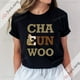 thumbnail image 3 of Camisetas gráficas de Cha Eun Woo para mujer, ropa deportiva Kpop, ropa gótica, Tops Y2k, Ideas de regalo para fanáticos, Harajuku, 3 of 5