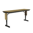 thumbnail image 3 of Adjustable Height 3/4" High Pressure Folding Seminar Table in Fusion Maple, 3 of 10