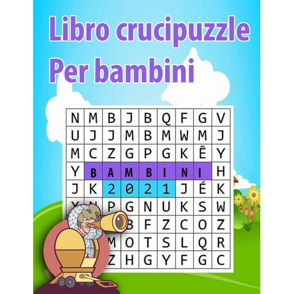 Libro crucipuzzle per bambini : Nuovo Libro Puzzle per bambini, Enigmistica per Bambini, crucipuzzle, Il grande libro dei giochi e passatempi (Paperback)