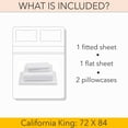 thumbnail image 5 of PRATYUX Cal-King 4-PC Sheet Set 1000-TC 100% Egyptian Cotton, 10 inch Deep Pockets - Navy Blue, 5 of 7