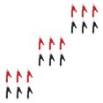 thumbnail image 2 of Maytalsory 6 Pcs Clip Crocodile Isolé Clip Alligator pour Ampère-Mètre Résistant aux Chocs Bonne Conduction 3ensemble, 2 of 6