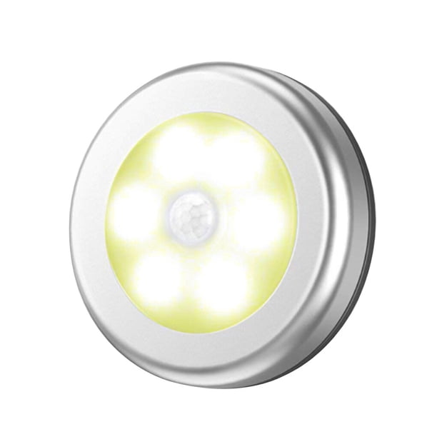 Bewildely Lámpara de inducción de cuerpo humano inteligente de carga de luz nocturna inalámbrica LED Type7 NO7