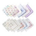thumbnail image 3 of Womens Handkerchiefs Gift Soft Cotton 12"x12" Colorful Square Pocket Hankies 12pcs, 3 of 8