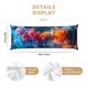 thumbnail image 3 of Fotbe Modern Art Red And Blue Colors Funda para Almohada Corporal con Diseño, Funda de Microfibra Ultrasuave de 20x54 Pulgadas, Ropa de Cama Elegante, 3 of 7