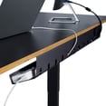 thumbnail image 1 of Juego de 3 unidades PAMO de gestión de cables para colocar debajo del escritorio con bridas, 1 of 7