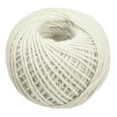 thumbnail image 1 of Unique Bargains 164 Feet 2mm Jute Twine, Jute Rope, Jute String Cords Beige, 1 of 6