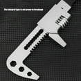 thumbnail image 5 of 10",12",15" F-type Wrench Right Angled Wide Jaw Opening Adjustable Spanner Wrench Tool for Household Repair, 5 of 9