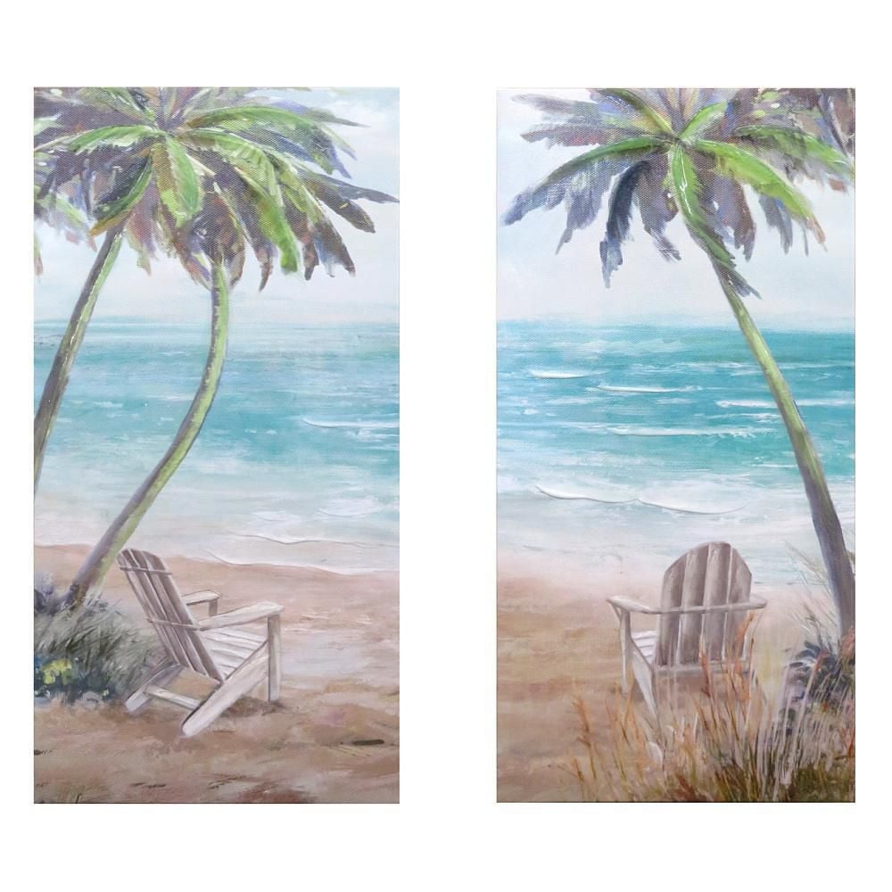 7x14 Canvas Beach Set