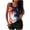 A09 Multicolor, variant on Patriotic Star Tankini for Women 2 Piece American Flag Bathing Suit Tummy Control with Boyshorts 4th of July Summer Modest Built-in Bra Full Coverage Swimwear